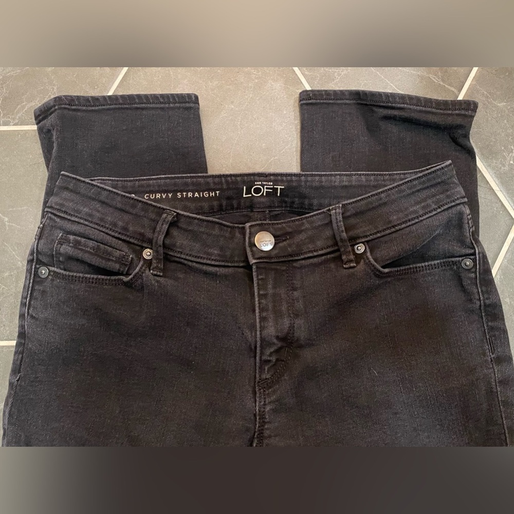 LOFT Black Jeans